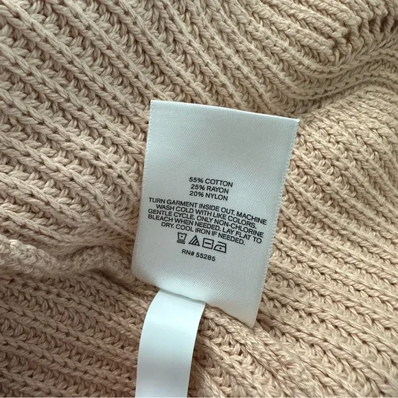 Express Pointelle Belted Cardigan Blush Pink Size Small NEW WITH TAGS Retail $88 - Picture 5 of 7